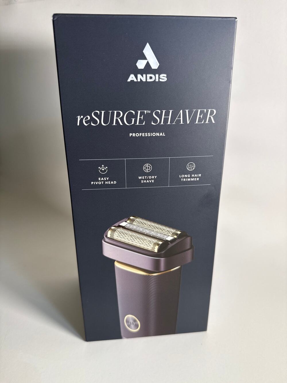 Andis reSURGE Professional Men's Shaver Model 17300 Cordless Foil - Open Box NEW